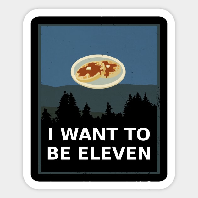 I Want To Be Eleven Sticker by Lmann17